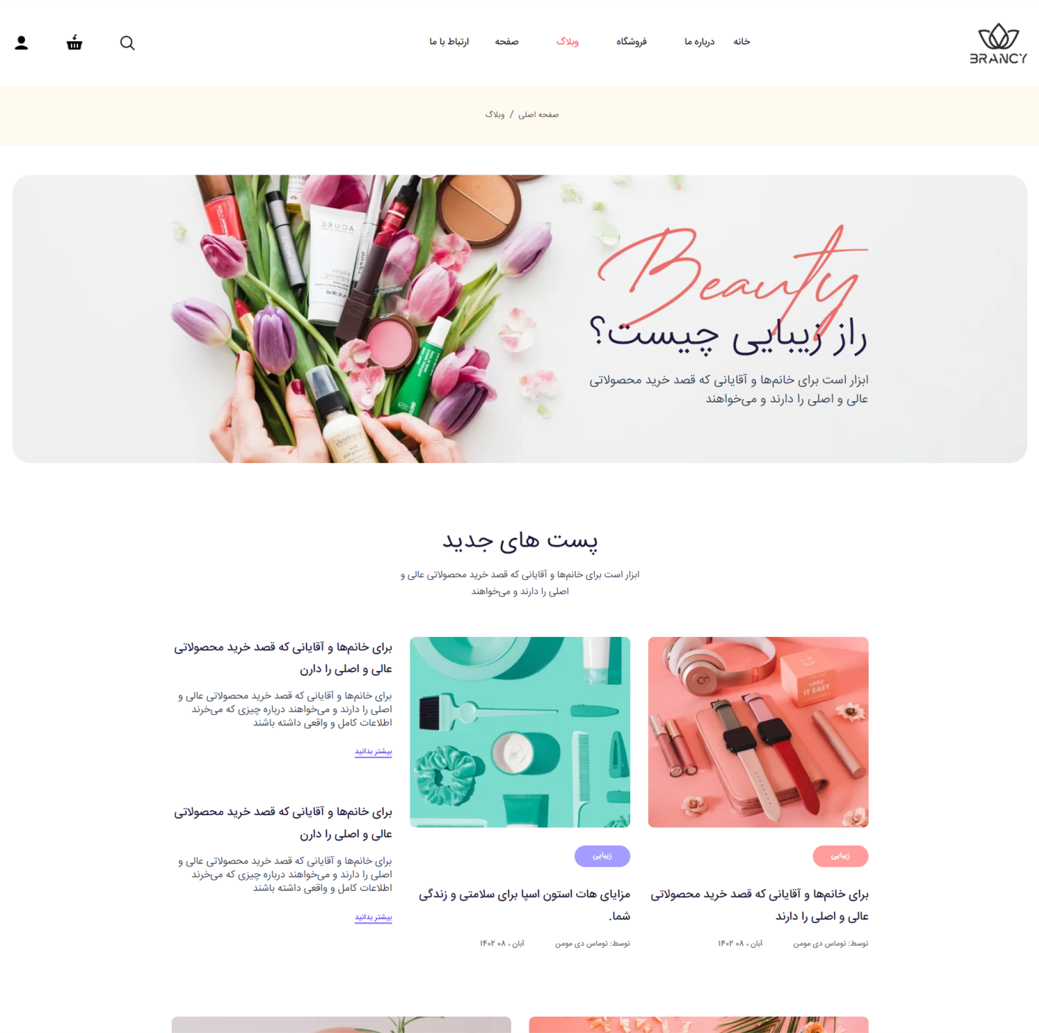 Brancy Care HTML template