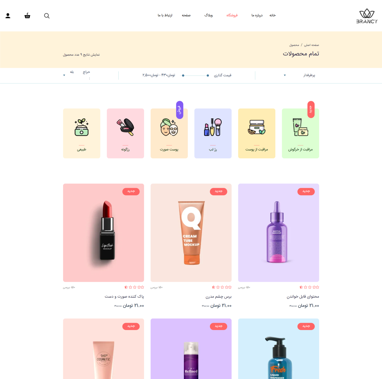 Brancy Care HTML template